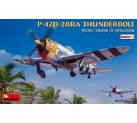 P-47D-28RA Thunderbolt. Théâtre Du Pacifique Kit De Base 1:48 Kit En Plastique