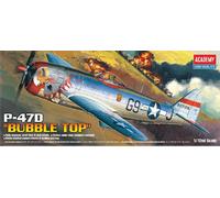 P-47D Bubble-Top Chasseur 1:72 Kit De Modèle En Plastique ACADEMY