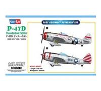 P-47d Thunderbolt Fighter - 1:48e - Hobby Boss G