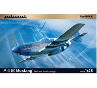 P-51B Mustang Malcolm Hood canopy - Eduard 82176 skala 1/48
