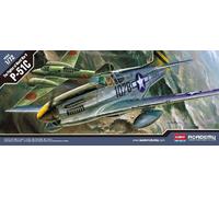 P-51C Chasseur WWII 1:72 Kit De Modèle En Plastique ACADEMY