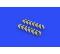 P-51d Exhaust Stacks For - 1:48e - Eduard Accessories