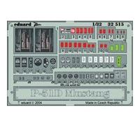 Pancartes De Données De North American P-51d Mustang Pré-Peints En Couleur (Pour Maquettes Hasegawa)-Eduard