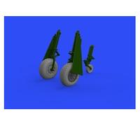 Maquette Eduard P-51d Wheels Block Tread For - 1:48e - Eduard Accessories