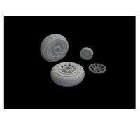 P-51d Wheels Diamond Tread For - 1:48e - Eduard Accessories