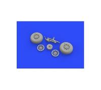 P-51d Wheels For Airfix - 1:48e - Accessories