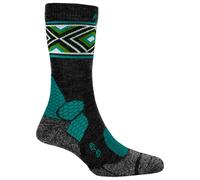 P.A.C. - 4.1 Trekking Merino Stability - Chaussettes de randonnée - EU 40-43 - anthracite / petrol