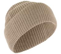 P.A.C. - Alea Merino Beanie - Bonnet - One Size - beige melange