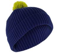 P.A.C. - Kid's Oloma Reflective Pom Beanie - Bonnet - One Size - navy