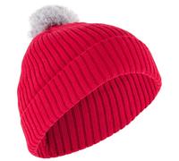 P.A.C. - Kid's Oloma Reflective Pom Beanie - Bonnet - One Size - pink