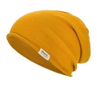 P.A.C. - Nature Merin 100% Recycled Merino Beanie - Bonnet - One Size - yellow