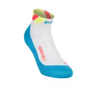 P.A.C. RN 1.2 Reflective Ultralight Speed Chaussettes De Running Femmes-Blanc,Bleu, Taille 35-37