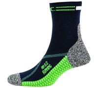 P.A.C. - RN 8.2 Running Reflective Merino - Chaussettes de running - EU 40-43 - navy / neon yellow