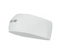 P.A.C. Unisex Pac Recycled Seamless Mesh Headband Vêtements De Course Bandeau Clear White - Blanc