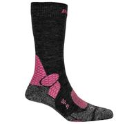 P.A.C. - Women's 4.1 Trekking Merino Stability - Chaussettes de randonnée - EU 35-37 - anthracite / coral