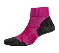 P.A.C. - Women's TR 1.2 Trekking Merino Short Cool - Chaussettes de randonnée - EU 38-41 - berry