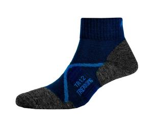 P.A.C. - Women's TR 1.2 Trekking Merino Short Cool - Chaussettes de randonnée - EU 38-41 - navy
