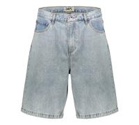 P.a.m. - Shorts Bermuda en Denim avec Détails Métalliques - Homme - Shorts - Bleu - Taille: XS