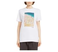 P.a.r.o.s.h., Femme, Tops, Blanc, Taille: 38 FR T-shirt imprimé