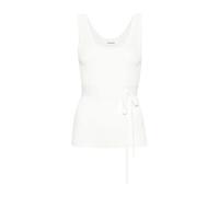 P.a.r.o.s.h., Femme, Tops, Blanc, Taille: 40 FR Top Tricot Blanc Sans Manches