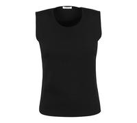 P.a.r.o.s.h., Femme, Tops, Noir, Taille: 38 FR Top Tricot Sans Manches