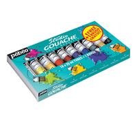 P?b?o 230199 Gouache Studio + Coffret de peinture pour d butants 10 tubes de 20 ml + pinceau
