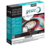 P? B? O - G? D? O Kit Crystal Resin 300 ml - Effet de pate de verre de resine epoxy transparent - P? B? O Crystal - Pour l'inclusion Moulage de c