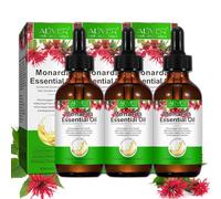 P-Beauty - 3 x 60 ml d'huile essentielle de Monarda - Huile pour cheveux, soin de la peau, huile de cils - Hydratante, croissance des cheveux et anti-âge - Huile de soin naturelle pour la peau, les