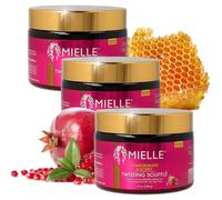 P-Beauty 3x Masque Capillaire Grenade & Miel - Masque Hydratant pour Cheveux Bouclés - Soin des Boucles, Soin des Cheveux, Anti-Frisottis - Apporte Fraîcheur, Volume et Protège les Cheveux Colorés