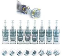 P-Beauty cartouches d'aiguilles | cartouches d'aiguilles de rechange pour Derma Elektrik Pen M8 Microneedling | bouchon M8 | différents modèles | pour appareils Dermapen avec raccord M8 | 20x 16 pins