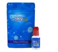 P-Beauty Colle pour extensions de cils, Sky Glue Type D 5ml - Ultra Forte Adhérence - pour technique de volume & technique 1:1 - Temps de séchage 3 secondes - Durée 5 semaines - Colle à cils durable