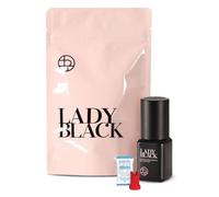P-Beauty Colle pour extensions de cils Sky Lady Black 5 ml - Tenue ultra forte - Temps de séchage 2 secondes - Hypoallergénique - Durée de vie 6-7 semaines - Colle permanente - Extensions