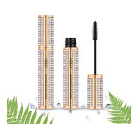 P-Beauty Cosmetic Accessories Mascara volume 4D résistant à l'eau | Diamond Mascara pour cils plus longs et plus volumineux | Maquillage des yeux pour cils naturels | Noir carbone