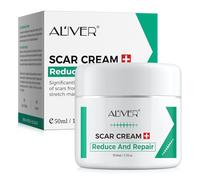 P-Beauty Crème pour cicatrices 50 ml - Gel pour cicatrices et cicatrices pour visage et corps à base d'extraits de plantes et d'huiles nourrissantes - Soin des cicatrices chirurgicales, cicatrices