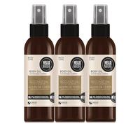 P-Beauty Huile corporelle cosmétique naturelle avec huile de coco bio, vitamine E et huile d'amande pour une peau souple et veloutée - Soin hydratant - Pour peaux sèches - Huile végétalienne - Soin du