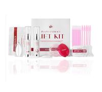 P-Beauty Kit de lifting avec extrait végétal pour lifting des cils et des sourcils 2025 - Lash Lift, vague de cils, brow lifting, kit de plastification avec perm, fixation, coussinets et outils