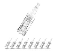 P-Beauty Lot de 30 cartouches d'aiguilles de rechange avec fermeture à baïonnette Nano Silicone - Aiguilles de rechange Dermapen compatibles avec les appareils A6 A10 M5 M7 N2 - Stylo microneedling
