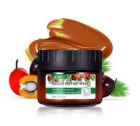 P-Beauty Masque capillaire à l'huile de batana pour la croissance et le soin des cheveux - Vegan, soin intensif avec biotine et vitamine E contre la chute des cheveux, renforce les racines des cheveux