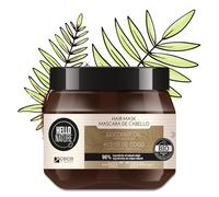P-Beauty Masque capillaire naturel à l'huile de noix de coco - Cure capillaire pour cheveux secs et abîmés - Hydratation intense, réparation et régénération - Soin des cheveux pour brillance, douceur