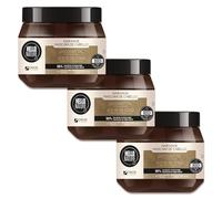 P-Beauty Masque capillaire naturel à l'huile de noix de coco - Cure capillaire pour cheveux secs et abîmés - Hydratation intense, réparation et régénération - Soin des cheveux pour brillance, douceur