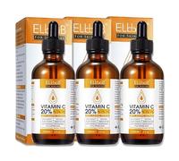 P-Beauty Sérum à la vitamine C pour le visage | Vitamine C et E, acide hyaluronique & acide salicylique | Sérum visage anti-rides | Soin du visage | Soin de la peau | Pour une peau rayonnante et