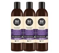 P-Beauty Shampooing cosmétique naturel à la baie d'açaï - Protection de la couleur et régénération pour cheveux colorés - Soin des cheveux à l'huile d'açaï, vitamine E et panthénol pour brillance