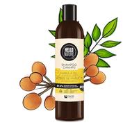 P-Beauty Shampooing cosmétique naturel à l'huile de marula - Soin réparateur pour cheveux secs et abîmés, brillance et souplesse - Soin des cheveux avec vitamine C, vitamine E et acides gras oméga (1
