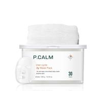 P.CALM Barrier Cycle Lot de 30 masques quotidiens coréens hydratants quotidiens pour peaux sensibles végétaliens sans cruauté envers les animaux