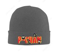P Chan Ranma Chaud Tricoté Cap Hip Hop Bonnet Chapeau Automne Hiver en Plein Air Tuques Chapeaux pour Unisexe Adulte
