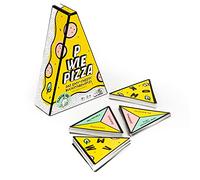 P comme la pizza : construire un énorme morceau de pizza devant Allen Autres, jeu de mots familiaux, idéal pour les adultes et les enfants.