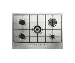 P.COTT.GAS 75CM 5F/GAS/1H.POWERFLAME G.SMALTA.INOX