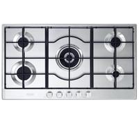 P.COTT.GAS 90CM 5F 1TRIPLA CORONA G.PIATTINA INOX