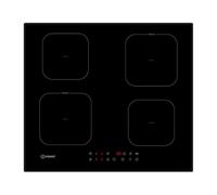 Indesit Table de cuisson à induction ISF18Q60NE 60 cm 4 zones verre noir tactile 2 boosters
