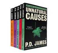 P D James Adam Dalgliesh Series 5 Books Collection Set (A Mind to Murder, Unnatural Causes, Shroud for a Nightingale, Cover Her Face, The Black Tower)